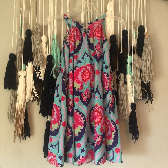 Dew Drops Couture - Spring Summer Bright Sun Dress - Picture 4 of 8